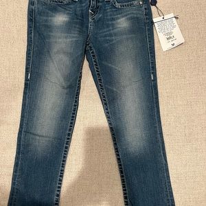 Women true religion capri jeans